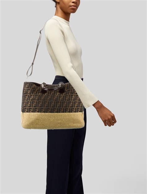 fendi twins tote|Fendi totes lowest price.